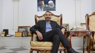 Atta Mohammad Noor, Governor of Balkh province, at his headquarters in Mazar-i-Sharif, Afghanistan on January 1, 2018. Anil Usyan / Reuters