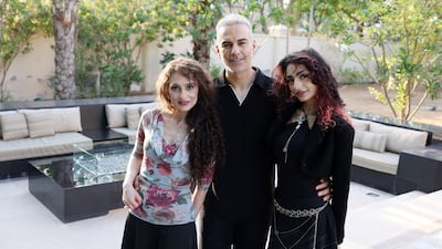 From left to right: Taraneh, Ali and Tara