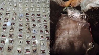 The Jordanian army has said it foiled attempts to smuggle large quantities of into the country using balloons. Photo: Petra