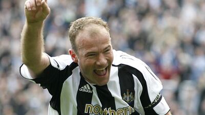 Alan Shearer is Newcastle's all-time leading scorer with 206 goals. PA