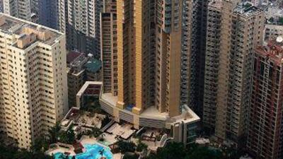 A five-bedroom flat in this Hong Kong tower was sold last year for US$57 million.