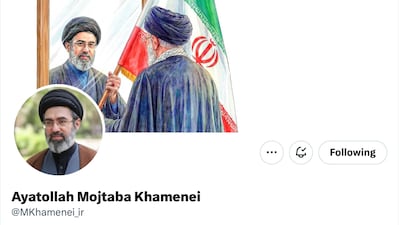 X users have been quick to scrutinise Aytahollah Mojtaba Khamenei's newly created account