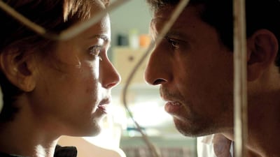 Leandra Leal and Milhem Cortaz in O Lobo atrás da Porta (A Wolf at the Door) (Courtesy: TIFF)