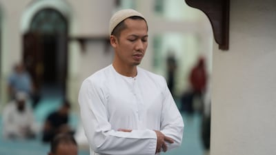 The UAE Moon-sighting committee met on Tuesday and announced the new crescent moon had been spotted. Pawan Singh for The National