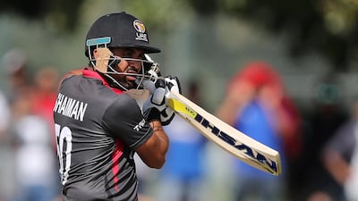 Shaiman Anwar, the UAE’s most experienced batsman, was a conspicuous absentee when the squad was named for the trip to the Netherlands. Chris Whiteoak / The National