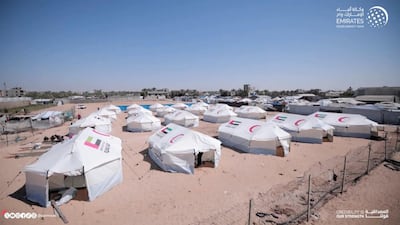 The UAE has sent more humanitarian aid to Gaza including tents to provide shelter for displaced families. Wam