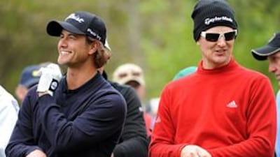 Adam Scott , left, and Justin Rose both have the potential to win majors once they are able to recover from their slump in form.