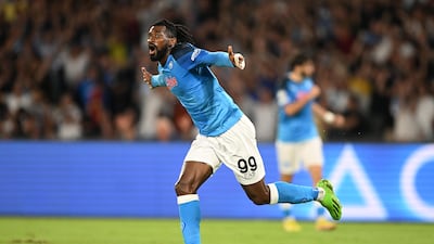 Andre-Frank Zambo Anguissa - 8. The Cameroonian scored the second after a splendid wall pass with Zielinski and started the move for the third goal with a superb spinning move in midfield. He never looked this good during his spell at Fulham. Getty