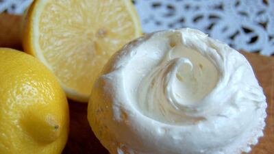 Magnolia Bakery is welcoming spring with lemon cupcakes throughout April. Courtesy Magnolia Bakery