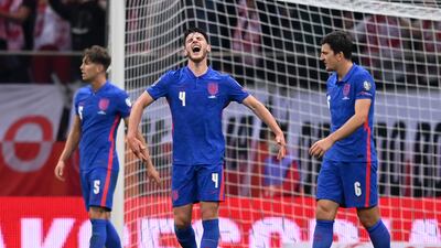 Declan Rice: 7 - Rice was important in the build up with the ball, completing the most passes on the pitch. Getty Images