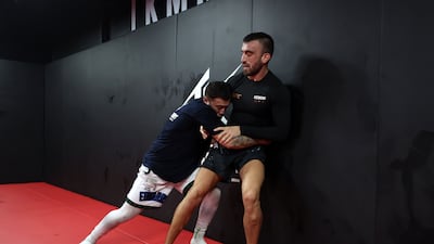 Mohammed Yahya trains in Dubai