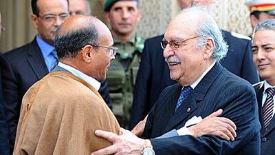 Tunisia’s new president, Moncef Marzouki, was visibly moved as he was sworn in yesterday.