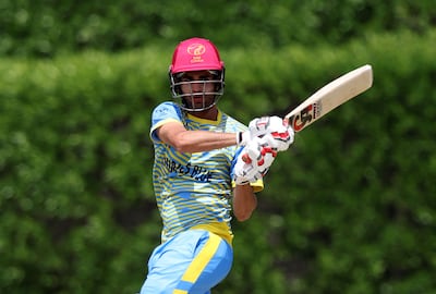 Mohammed Shahdad made a good start to his UAE career. Chris Whiteoak / The National