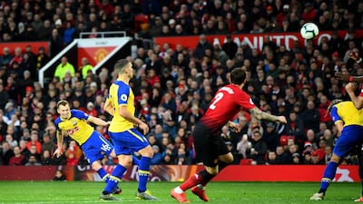 Ward-Prowse scores his team's second goal. Getty Images