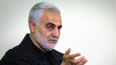 Iranian military commander Qassem Suleimani, who was killed by the US on Friday. khamenei.ir / AFP