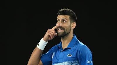 Novak Djokovic eased past Jiri Lehecka at the Australian Open on Sunday. EPA