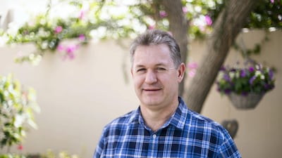 Dubai resident Shaun Faver regularly converts his dirham earnings into euros to support his daughter's university education in the Netherlands. Reem Mohammed/The National