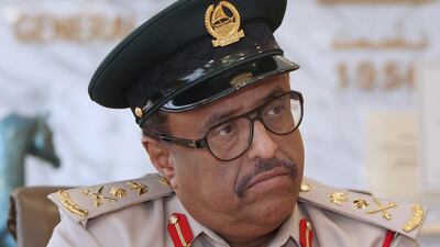 Lt Gen Dhahi Khalfan Tamim, the Deputy Chief of Police and General Security in Dubai has filed the first lawsuit under the UAE’s anti-discrimination act. Paulo Vecina / The National