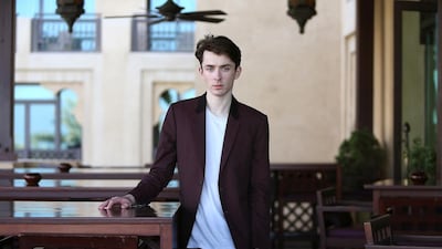 Matthew Beard plays the codebreaker Peter Hilton in The Imitation Game. Pawan Singh / The National