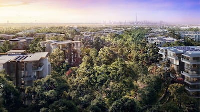 The new mall will be located within the Ghaf Woods residential community, which is being touted as Dubai's first forest-living development. Photo: Majid Al Futtaim