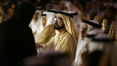 Sheikh Mohammed bin Rashid, Vice President of the UAE and Ruler of Dubai. Delores Johnson / The National