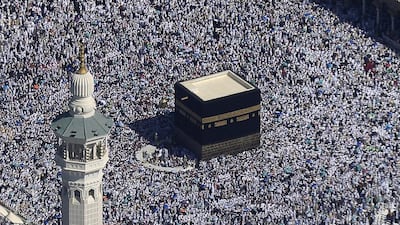 Mecca is expected to receive 30 million visitors by 2030. Hassan Ammar / AP Photo
