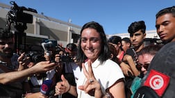 Ons Jabeur is a three-time Grand Slam finalist and was previously No 2 in the world rankings. EPA