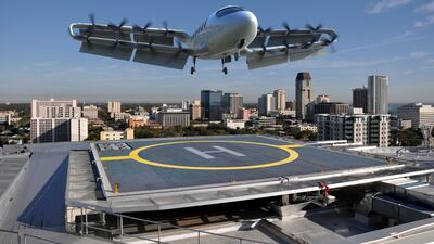 The Alta aircraft can use vertiports in cities