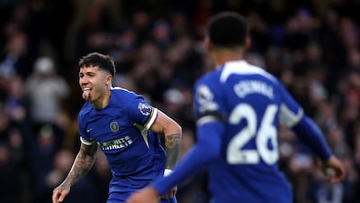 Scored his first Premier League goals since his big money move in January in a 3-2 win against Brighton. All the more impressive was his all-action display after Conor Gallagher's sending off. Getty