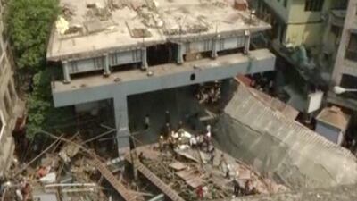 A view shows the flyover which collapsed in Kolkata, India. Reuters