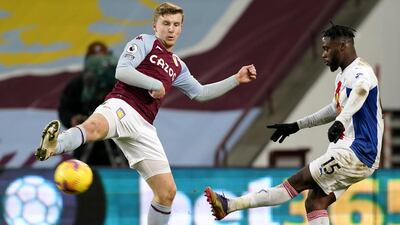 Jeffrey Schlupp - 5 . Would have fancied his chances against Villa left-back Matt Targett but failed to make an impression on the game and was kept quiet out wide. Replaced by Andros Townsend late on. EPA