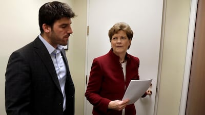 Senator Shaheen has been a key voice on cybersecurity in Congress. REUTERS/Yuri Gripas/File Photo