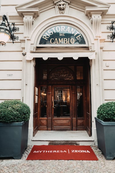 Del Cambio is a Michelin-starred restaurant that serves Piedmontese dishes. Photo: Mytheresa