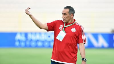New Sharjah manager Giorgos Donis has one remaining foreign slot to fill. Arshad Khan / AGL