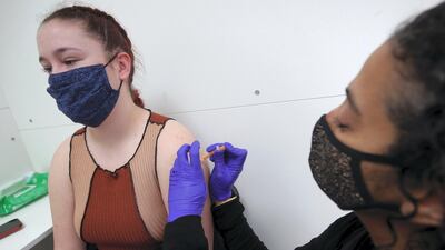 People aged under 40 in the UK will receive an alternative Covid-19 vaccine to AstraZeneca. Getty Images