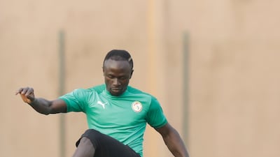 Senegal's Sadio Mane controls the ball. AP Photo