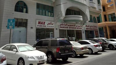 Apartment buildings in Khalidiya still have natoors who live among the residents Delores Johnson / The National