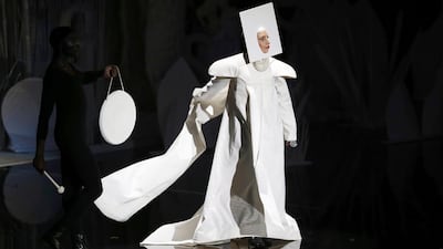 Lady Gaga performs during the 2013 MTV Video Music Awards in New York August 25, 2013. Eric Thayer / Reuters