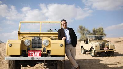 Adam McEwan positioned Platinum Heritage as a provider of upscale desert safari anchored on Emirati culture and cuisine. Lee Hoagland / The National