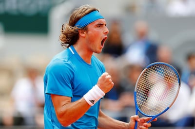 Stefanos Tsitsipas reached the French Open second round with a straight sets win over Maximilian Marterer. Reuters