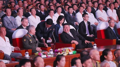 North Korea invited delegations from Russia and China to attend the events marking the armistice. AP