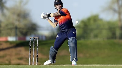 2 Alex Hales (Maratha Arabians) Set the record for the highest score in the format when he made 87 not out against Bengal Tigers, and he was the fourth highest run-getter overall. Satish Kumar for The National