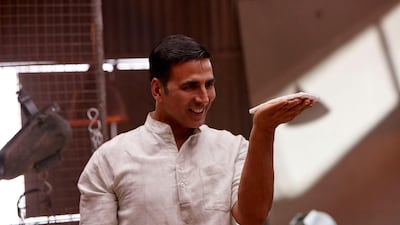 Akshay Kumar in Pad Man. Courtesy Sony Pictures Entertainment, India