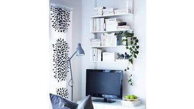 Get rid of any unecessary clutter and stick with a neutral colour palette. Courtesy of IKEA