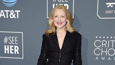 Patricia Clarkson in Georges Chakra Couture. AP