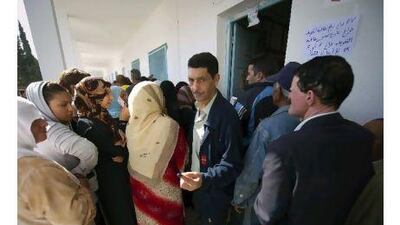 Across Tunisia on Sunday, people queued in good-humoured anticipation of the opportunity to choose their leaders. This was true good news, a reader says, but no guarantee of anything. Lionel Bonaventure / AFP