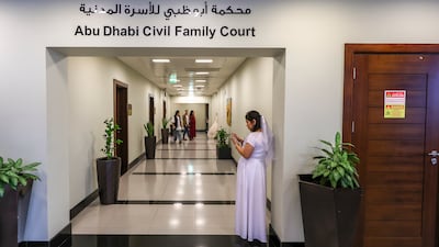 Couples are travelling not only from across the UAE but also from abroad to marry at the court, said Mr Zaidan