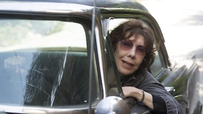In this image released by Sony Pictures Classics, Lily Tomlin appears in a scene from "Grandma." (Glen Wilson/Sony Pictures Classics via AP)