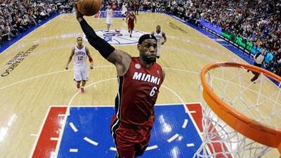 LeBron James has won the MVP for the second year in a row. Matt Slocum / AP Photo