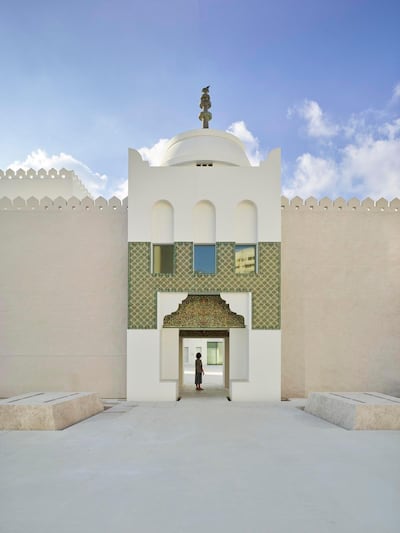 The entrance to Qasr Al Hosn. Photo: Roland Halbe